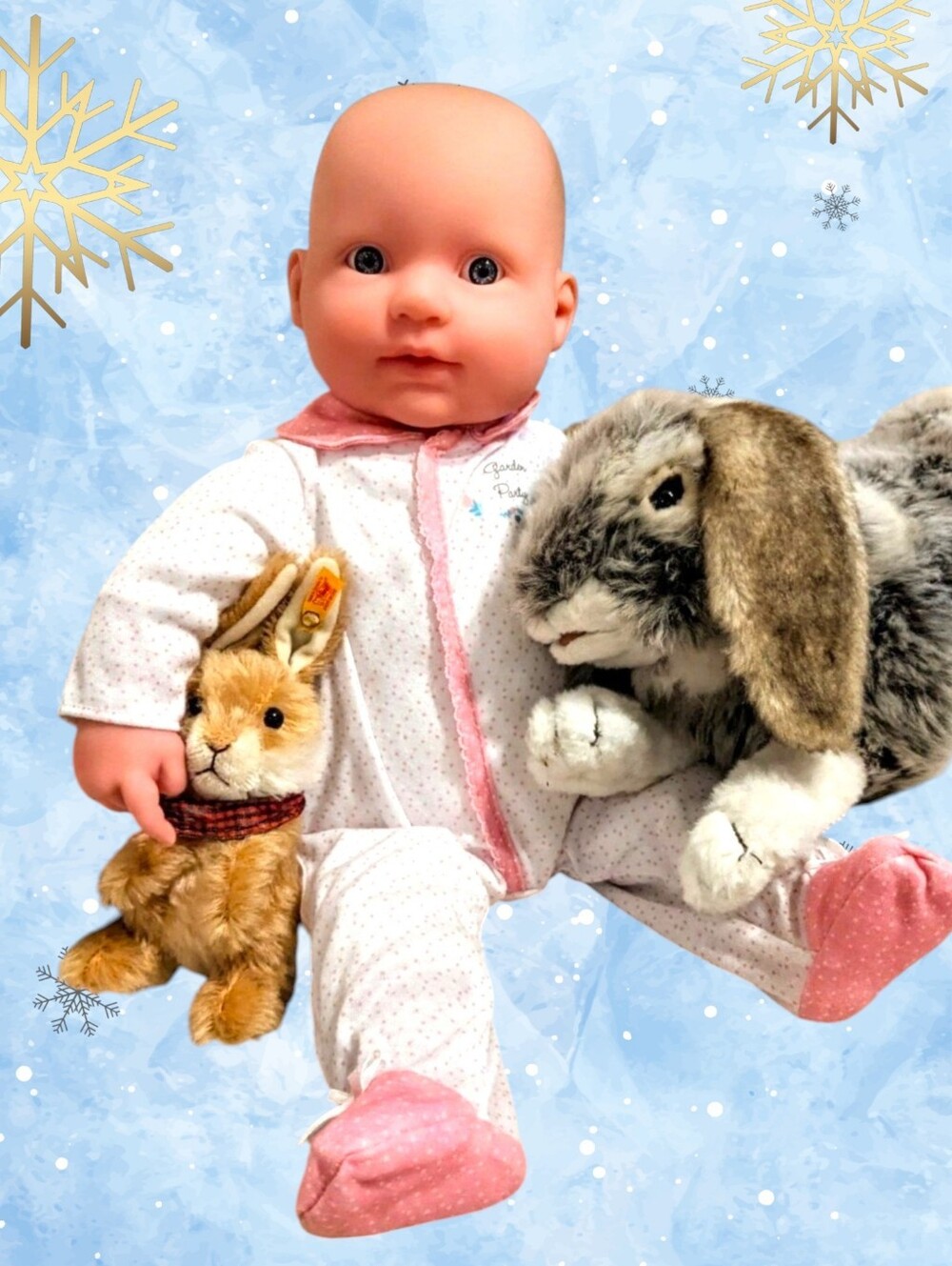 Baby Doll 20" Full Size Baby Realistic Lifelike Caucasian baby Girl